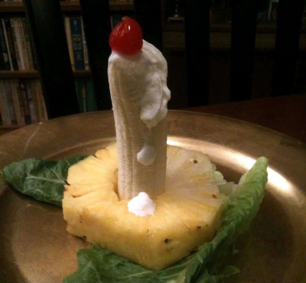 Candle Salad was once considered a Christmas classic.